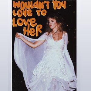 stevie nicks 4x6 card